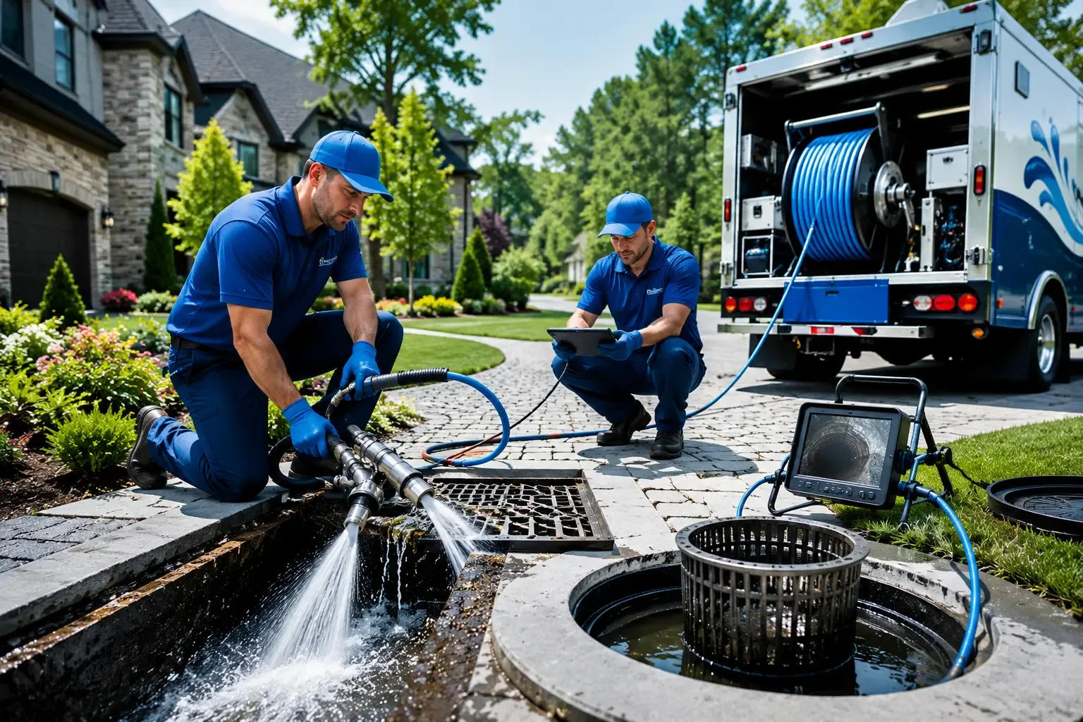 Local outdoor drain cleaning professionals in Cement, OK