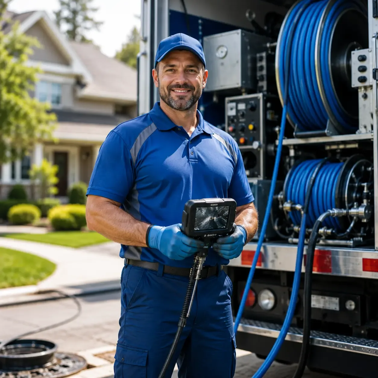 Local outdoor drain cleaning specialists in Cement, OK